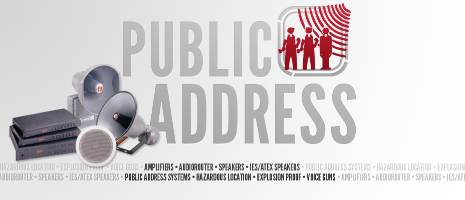 #pacaption Federal Signal Public Address